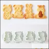 Baking Moulds Valentine S Day Sand Biscuit Mod 3D Cookie Pressing Flower Love Heart Fruit Animal Cat Christmas Shape Baking Tools 22 Dhdzh