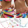 Belly Chains For Bikini Beach Dancing Party Show Fashion Midje Chain Dress Bead Body Jewelry for Women Girls Wholesale Gold Color