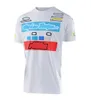 New team short sleeve T-shirt Summer Speed Dry racing suit plus size casual sport T-shirt