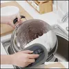 Sponges Scouring Pads Strong Decontamination Bath Brush Sponge Tiles Cleaning Descaling Knife Pan Pot Cleaner Kitchen Clean Tools Dhwy3