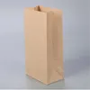 Opakowanie prezentowe 25 50pcs Kraft Paper Torby Packaging Biscuit Candy Food Cookie Chleba Przekąski piecze