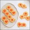 Baking Moulds Valentine S Day Sand Biscuit Mod 3D Cookie Pressing Flower Love Heart Fruit Animal Cat Christmas Shape Baking Tools 22 Dhdzh