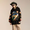 Hommes Hoodies Wnter Mode Cartton Moussant Imprimé Pour Les Femmes Harajuku Kawaii Vêtements Graphique À Capuche Surdimensionné Sweats Hommes Pull