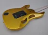 Gold Electric Guitar con tastiera Black Pickguard Rosewood 24 ESSERE PROPRIE