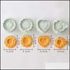 Baking Moulds Valentine S Day Sand Biscuit Mod 3D Cookie Pressing Flower Love Heart Fruit Animal Cat Christmas Shape Baking Mold 220 Dho5Y