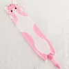 Tamaño gigante, cojín Piloow suave y largo, piel de gato, abrigo de 50cm, juguetes de peluche de gato, regalos de cumpleaños populares, regalo para niñas y niños tt1115