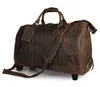 Duffel Bags Trend of Leather Pult Sad Sack Производители Оптовая генерация больших мощностей.