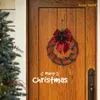 زهور الزخارف عيد الميلاد جارلاند ديكور ديكور الباب الأمامي جدار الجدار الزخرفة الداخلية في الهواء الطلق ديكورات الحفلات H3CF