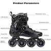 Schlittschuhe Inline Speed Schuhe Hockey Roller Sneakers Männer Für Erwachsene Professionelle 221116