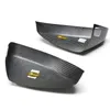 Car Carbon Fiber Mirror Cover Housing for A3 RS3 S3 Patch type Review Mirrors Shell Caps Auto Accessories