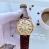 سحر الرجال الميكانيكية التلقائي تاريخ الذكور الهندسة روما wristwatch عدد الوظائف متعددة الوظائف توقيت مجموعة الجلود السوداء CL9926159