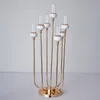 Acrylic Candle Holders 90 CM Height 7 Arms Candelabras Luxury Wedding Table Centerpiece Candlesticks Home Decoraion