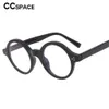 Lunettes de soleil Cadres 53385 TR90 Anti Blue Light Round Punk Optique Lunettes Cadres Hommes Femmes Mode Ordinateur Lunettes T2201114