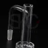 스모크 네일 완전 용접 경사 가장자리 제어 타워 쿼츠 뱅거 10/14/18mm 2.5mm 두께 DAB RIGS 유리 수도관