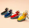 Designer simulatie driedimensionale schoenen sleutelhanger schattige mode 3D sneakers modellering sleutelhangers voor mannen vrouwen kinderen zak sleutel decoratie