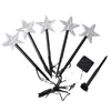 ديكورات حديقة 5pcs عيد الميلاد الأضواء الثلج LED Solar Landscape Plug Star Tree Garland Home Outdoor Lawn Decoration 221114