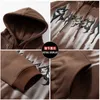 Hoodie for Men Plam Fashion Angle Cotton Unisex Designer Able 2022 Pendant Autumn and Winter New Plush Speckle Foam Fleece Hooded Sweater Vv0m