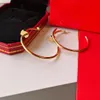 Altın Yuvarlak Küpeler Tasarımcı Şanslı Terbman Kadınlar Bow Party Düğün Rhinestone Doğum Günü Hediyesi Lüks Klasik Brand Avrupa208f