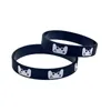 Gamers Silicone Bracelets Funny Rubber Jelly Baseball Wristbands Ink Filled Logo for Game Fans Gift 100PCS