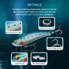 Baits Lures ESFISHING Quality Hard Bait DEFO VIB 70mm15g Pike Winter Ice Fishing Lure Tackle Sinking Icsa Artificial Wobblers 221116