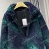 Xinxinbuy Men Designer Coat Jacket Fleece Tie Dye Flight Puffer Cotton Long Sleeve Women Brown Black White Khaki M-2XL