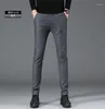 Men's Pants Casual Men 's Plaid Loose Slim Korean Fashion Pant Style Fit Type Front Length