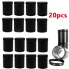 Storage Bottles 200ml Round Matte Black Metal Candle Jars Empty Containers Vessels Tin For Wax Melt Making Kit DIY216Q