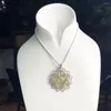 Pendentif Colliers COEUR CHAKRA Ornement Marque De Mode Glam Argent-plaque Bijoux Européenne Bijoux Collier Cadeau Pour Femme