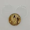 Coins chinois Feng Shui Nouvel An 2023 Rabbit Collectibles Médailles Collection de lapin Symbole Souvenir Cadeau