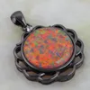 Colliers pendentifs JLP946 collier lacé classique opale bijoux fins pour femmes cadeaux