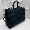 Shopping Bags E Totes handBags women high quality Winter Down handBag Versatile Niche shoulder Bag Handbag Onnuk Small Square Tote306R