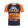 T-shirts d'extérieur VTT Dirt Bike VTT Vitesse Sec Respirant Maillot De Sport À Manches Courtes