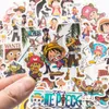 어린이 장난감 스티커 103050 PCS Luffy Nami 애니메이션 스티커 스케이트 보드 전화 기타 클래식 어린이 생일 선물을위한 방수 221115