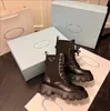 Дизайнерские ботинки Rois Boots Ботинки Martin Ботинки в стиле милитари Pocket Black Bootss Nylon Inspired Combat Размер 35-40