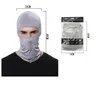 Svart bildelning utomhus Balaclavas Sports Neck Face Mask Ski Snowboard Wind Cap Polis Cycling Motorcykelmask