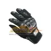 Guanti da moto ST305 Motocross da uomo ciclismo lungo caldo pelle retrò dito intero per touch screen classico primavera da corsa cool