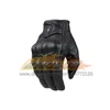 Guanti da moto ST305 Motocross da uomo ciclismo lungo caldo pelle retrò dito intero per touch screen classico primavera da corsa cool