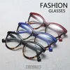 サングラスフレーム2021新しいヴィンテージヒョウ透明メガネフレーム女性ファッションセクシーな猫の目の眼鏡眼鏡oculos feminino uv400 t2201114