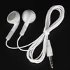 Good Universal Disposable Earphones Headphones Low Cost Earbuds for Theatre Museum School Library Hotel Hospital Company Gift