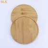 Bamboo Rolling Tray Smoking Accessories Round Trays 155mm For Tobacco Dry Herb Grinder Plate Household Clutter Storage Basin 420