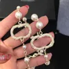 fashion long pearl necklaces chain for women Party wedding lovers gift Bride necklace designer jewelry With flannel bag