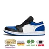 Top Quality Hommes Femmes Jumpman Unc Low Basketball Chaussures Lows University Blue Hyper Royal Court Purple Light Smoky Grey Pine Green Shadow Reverse Bred Sports Sneakers