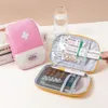 Mini borsa medica portatile Kit di pronto soccorso Kit di emergenza medica Organizzatore Borse porta pillole per medicinali domestici all'aperto SNDWLL-01