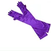 Ball Caps Wedding Evening Performance Women Cosplay Long Dress Sexy Adult Gloves