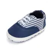 Primeiros Walkers Fashion Baby Boy Shoes não deslizam tênis de tela para