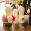 Animaux en peluche Taille 28cm Poupées de moutons mignons en peluche comme cadeau pour les enfants et les amis