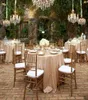 charmingtable stoffen vierkante tafel deksel lang voor bruiloftsfeestdecoratietafels pailletten tafel kleding bruiloft tafelkleed huis Tex3503518