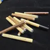 Nuovo tubo di fumo di tabacco a forma di sigaretta in legno 100 pezzi / lotto 78mm 55mm lunghezza tubo di tabacco da fiuto per tabacco da fiuto One Hitter Bat Water Pipes