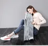 Jeans femininos Mulheres senhoras lã de alta cintura forrada cor sólida de inverno Mantenha calças quentes e finas e finas calças com bolsos 221115