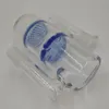 Adaptador de fumar Cinza favo de mel para girar PERC para tubos de ￡gua de bongudos de vidro